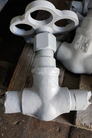 Вентиль запорный проходной цапковый 15с10п ду15 ру25