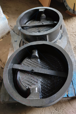 Клапан обратный межфланцевый 19ч21р ду600 ру10